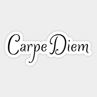 Carpe diem Sticker